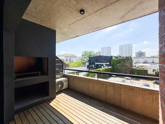 3 ambientes, balcón, parrilla propia y amenities