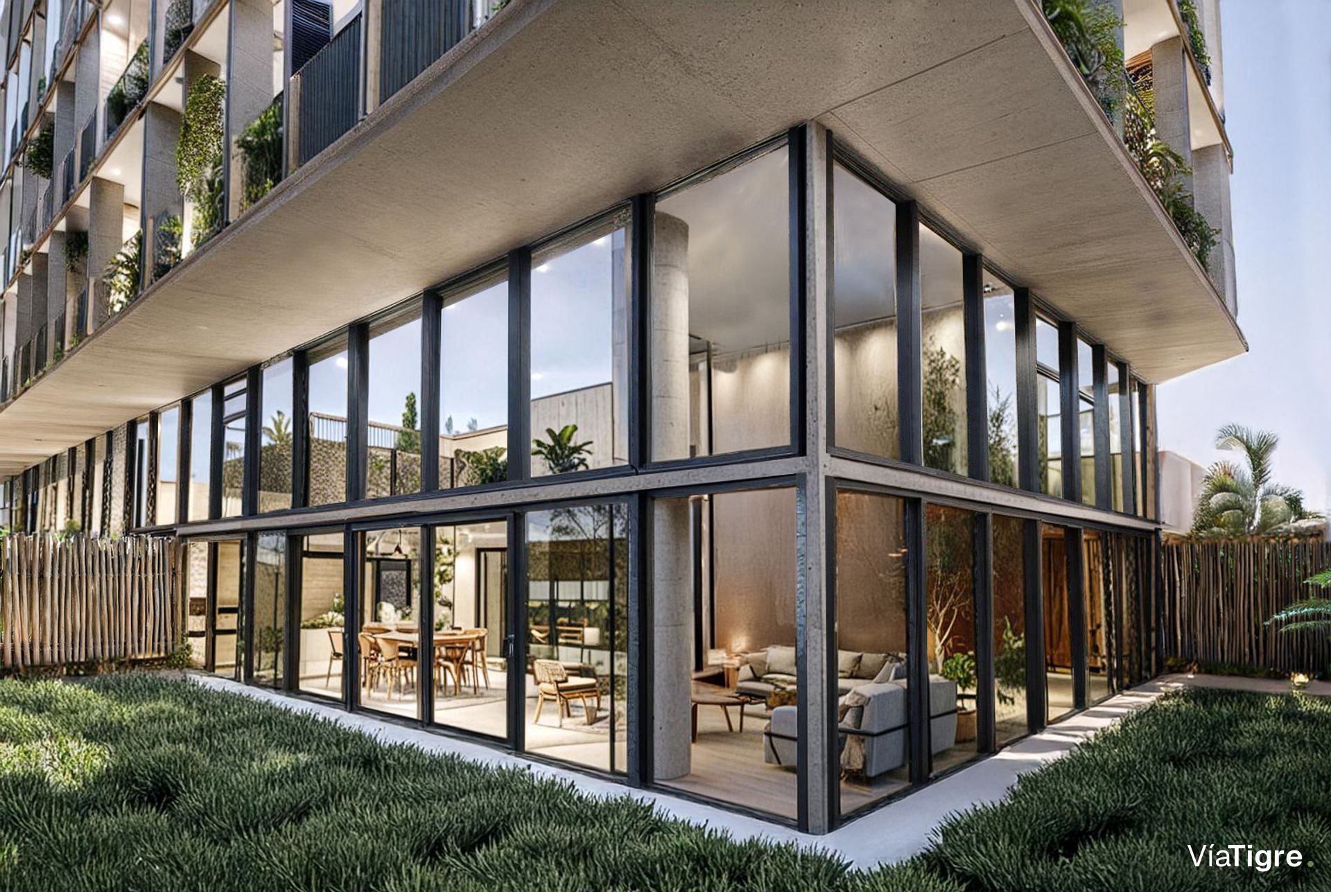 Venta 4 amb al rio en Vicente lópez con jardin