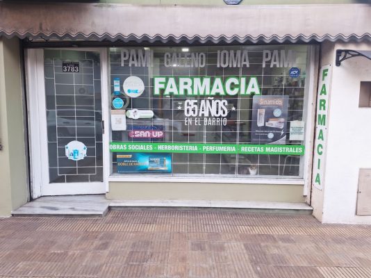 Business for Sale -Pharmacy -Sale -Vicente Lopez