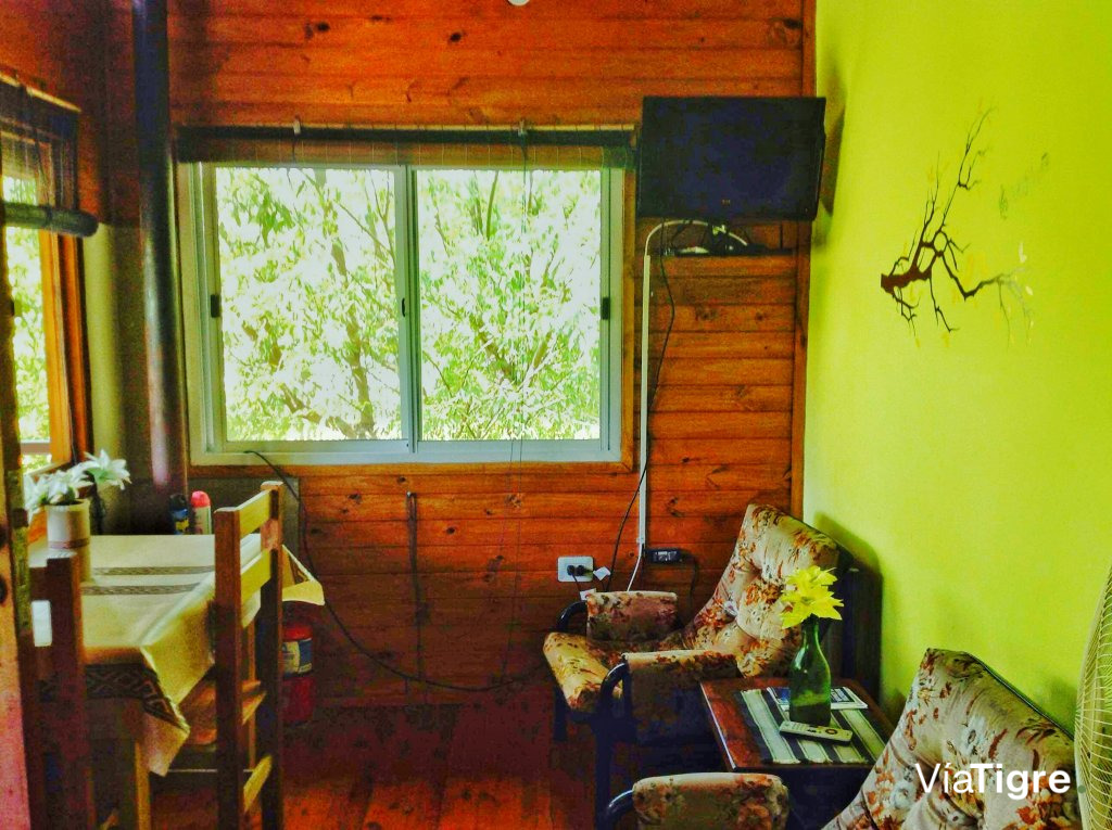 Cocina de la cabaña 